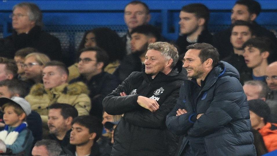 Ole Gunnar Solskjaer and Frank Lampard